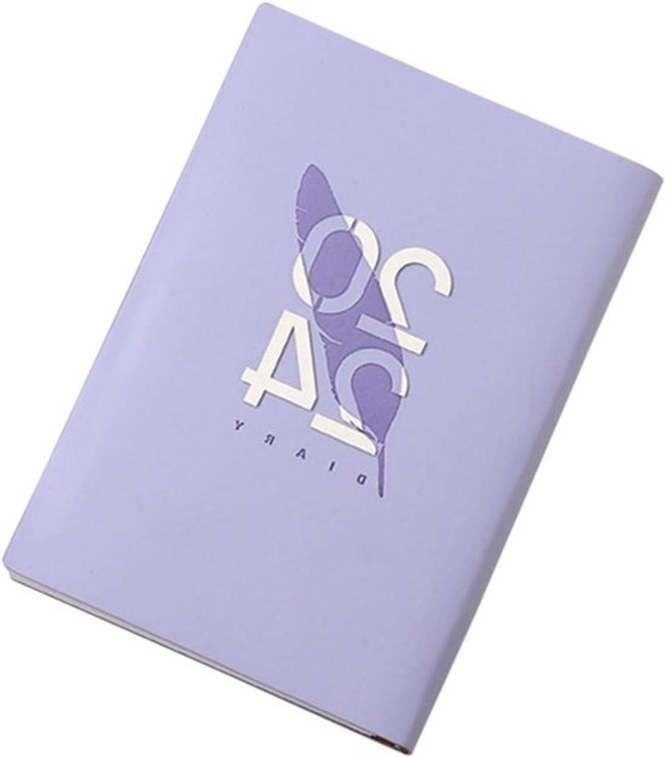 Agenda planner - Lesplanboek - Uren indelen - Functie voor urenplanning - 21 x 14.5 cm - Paars