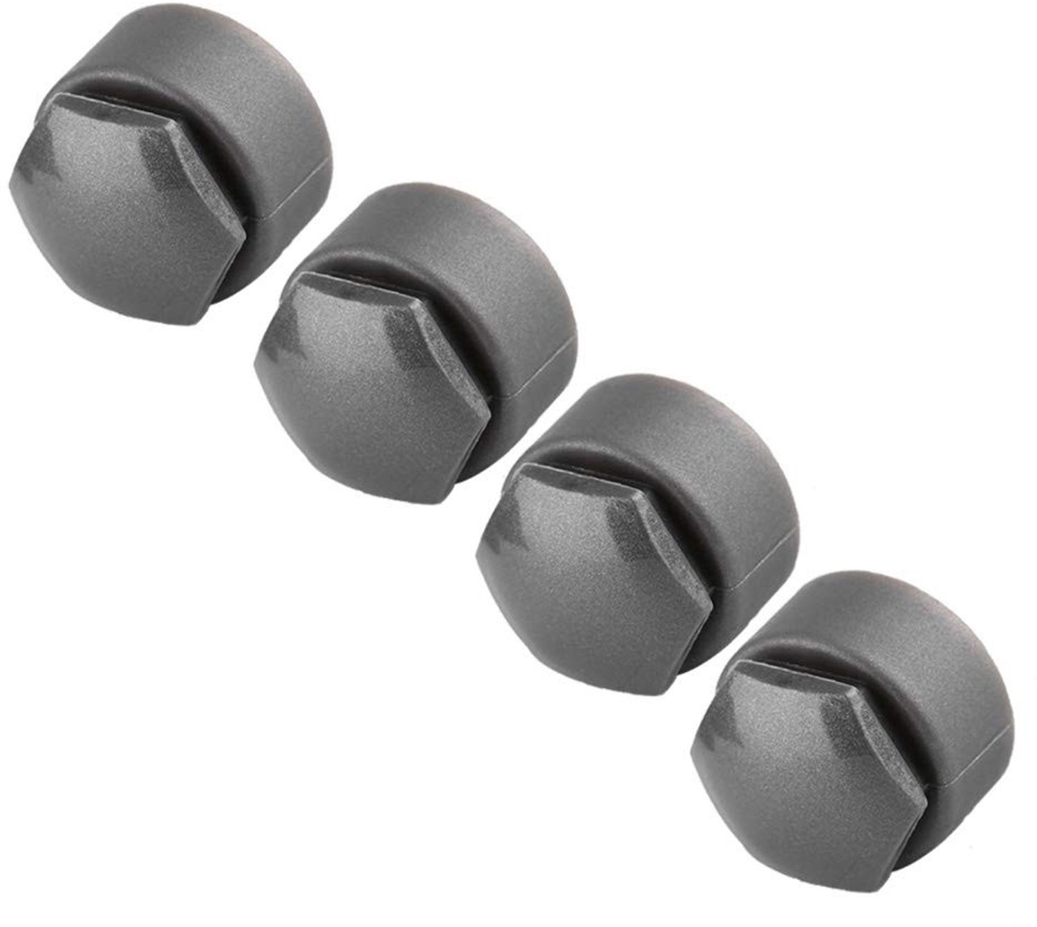 Wielmoer Velgafdekking - 20 Stuks - Wielmoerkapjes 17 mm - Stofkap - Schroefbescherming - Antidiefstal - Universeel - Moerkap