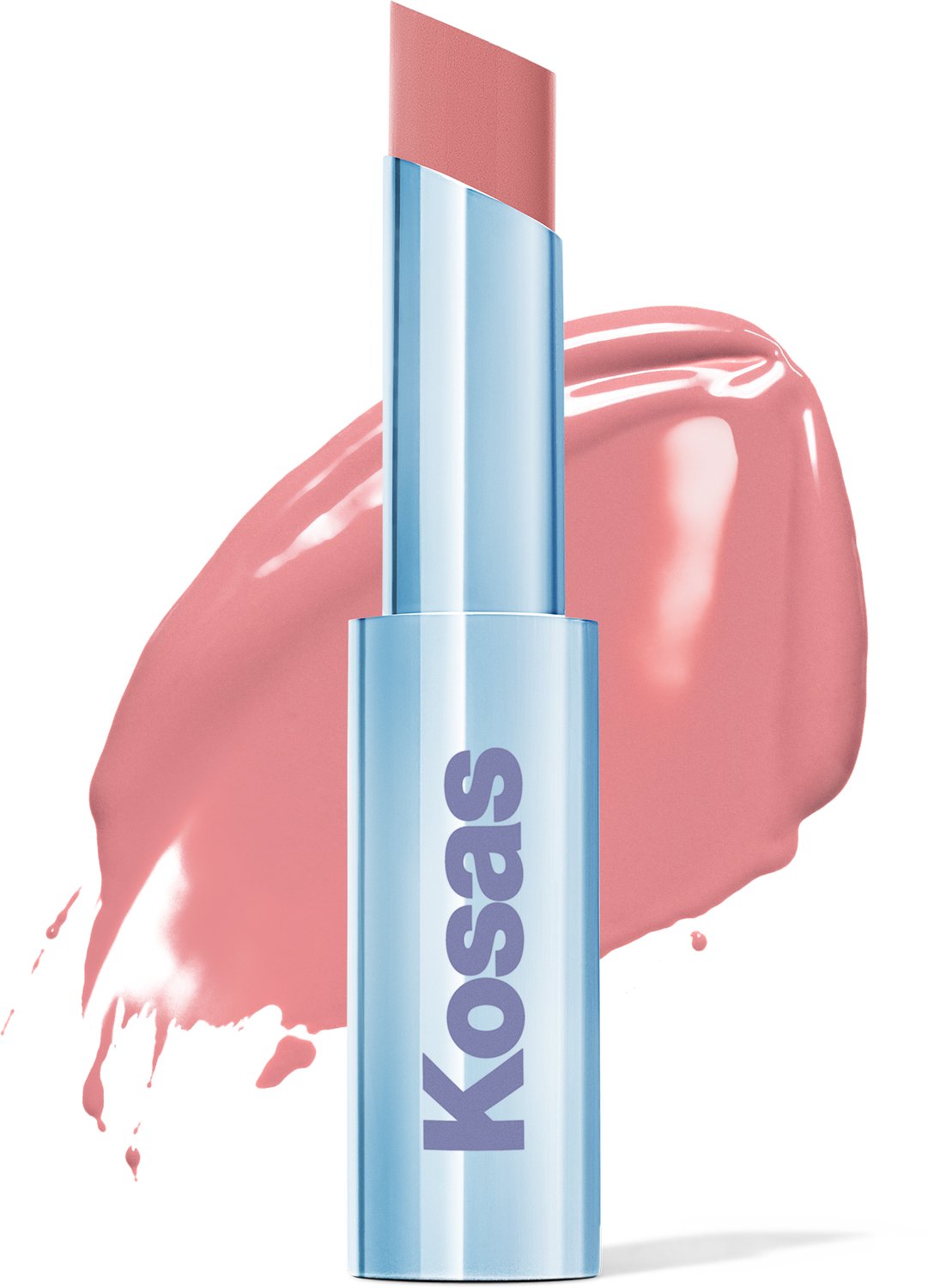 Kosas - Wet Stick Moisturizing Shiny Sheer Lipstick - Getinte lippenbalsem 3 g - Malibu