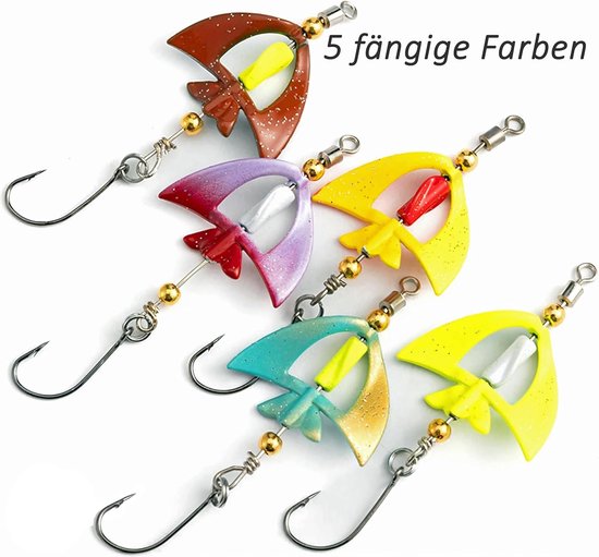 Forellenlepels Set 4,5g UV Actief - Maximale Prikkeling voor Forel — afbeelding 5