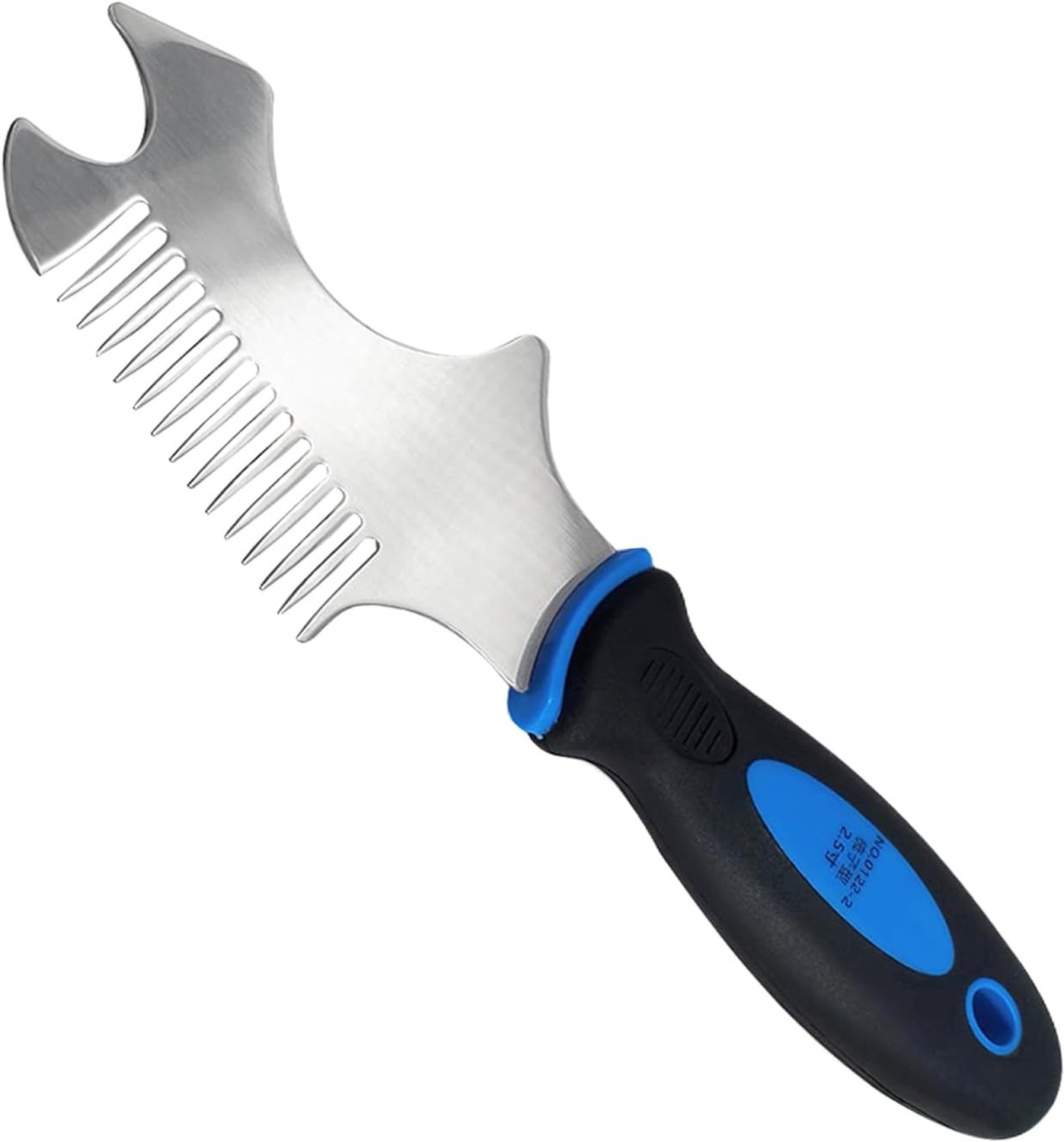 Roller Cleaning Comb - Roestvrijstalen borstelreiniger | Handige reinigingsapparatuur voor stopverf, voorbereiding van bouwprojecten, schildergereedschap en doe-het-zelf-accessoires