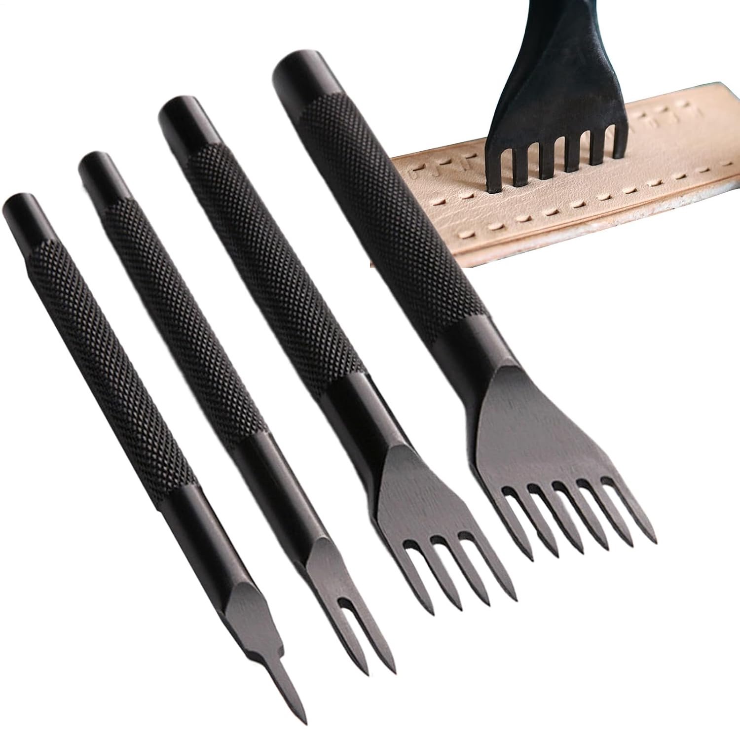 Perforatieset voor leer, Pèlle Pèr riem, professioneel gereedschap Pe L'Artigi Iń Pełle, perforator met gaten in A 1/2/4/6 punten, Pēr sleuteltassen, portemonnee, Ařtigianato in Pe