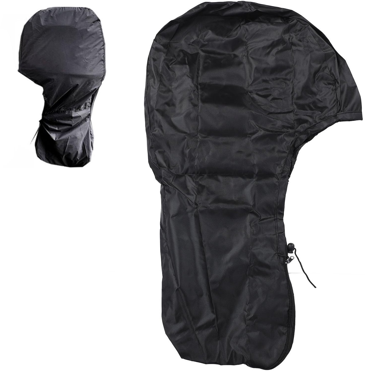 Buitenboordmotorkap Robuust - Waterdicht - Polyester - Winddicht - Opbergtas - Geschikt voor 15-20 pk - Motorhoes