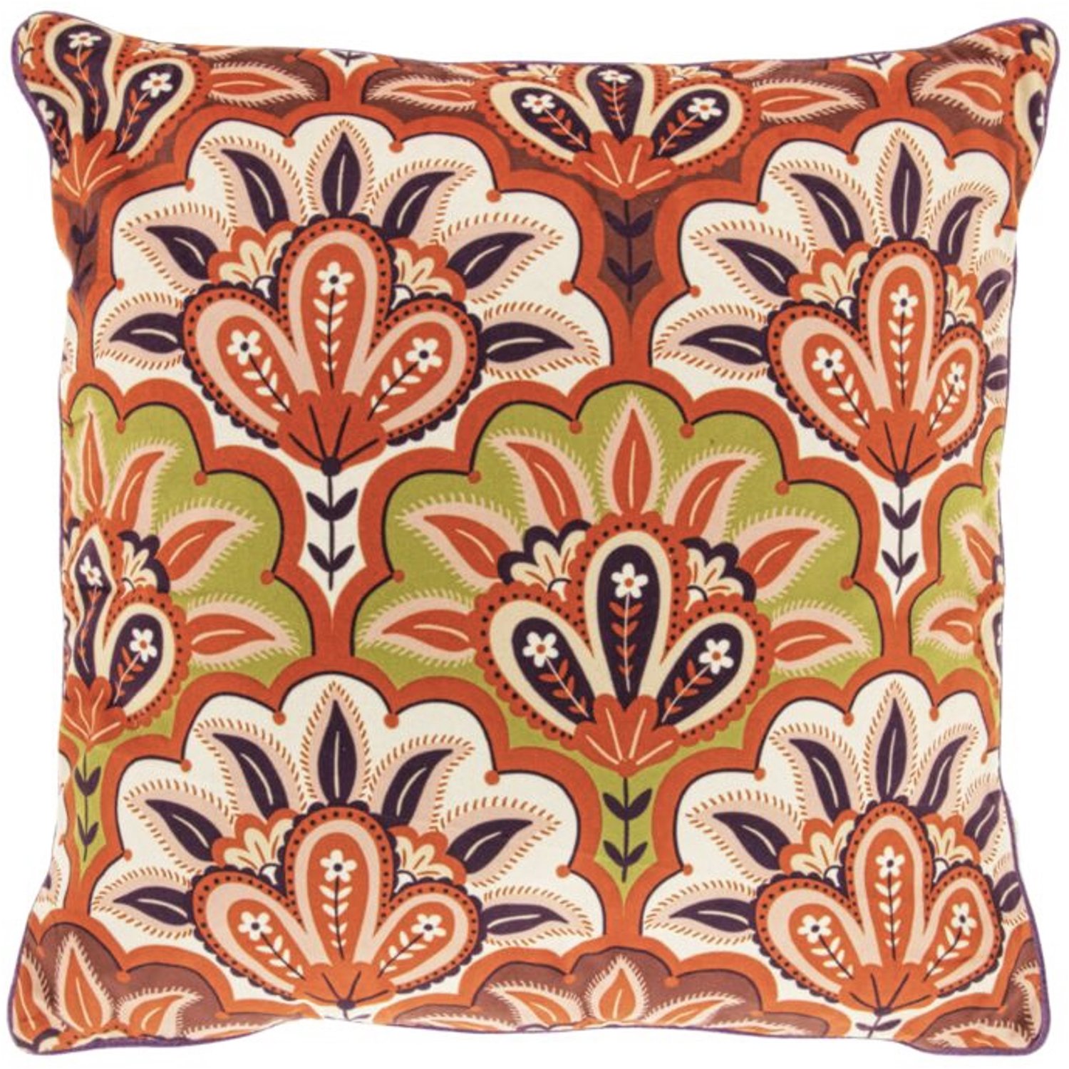 Unique Living Sierkussen Jamie - dessin 5 - 45x45cm Multikleur
