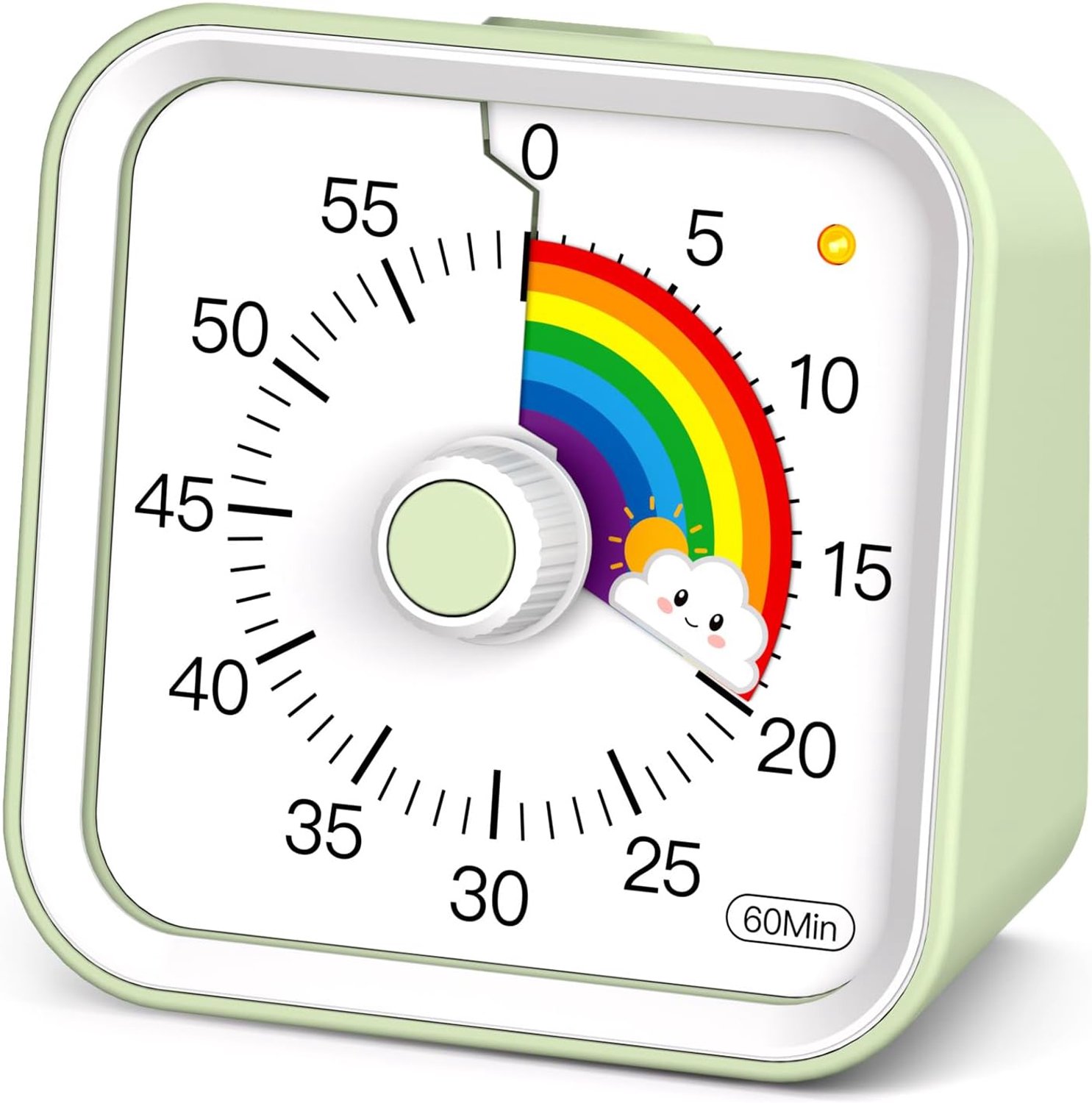 Timer voor Kinderen, Regenboog Timer met Pauze Functie