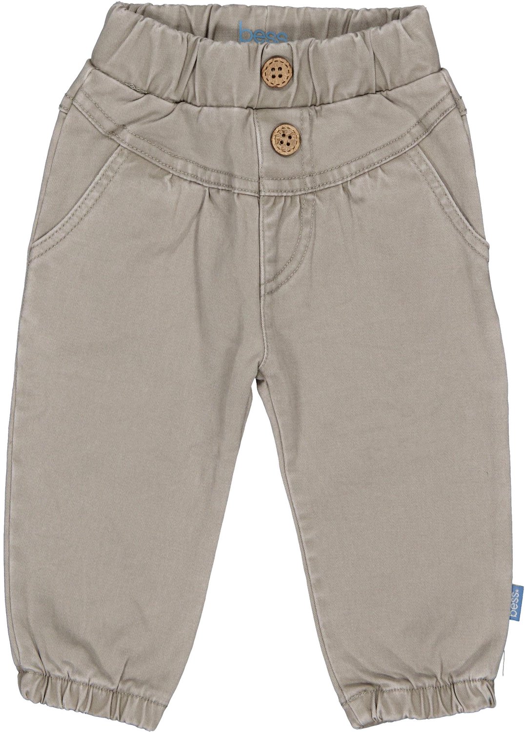 B.E.S.S. Baby meisjes Broek Alana Taupe maat 62