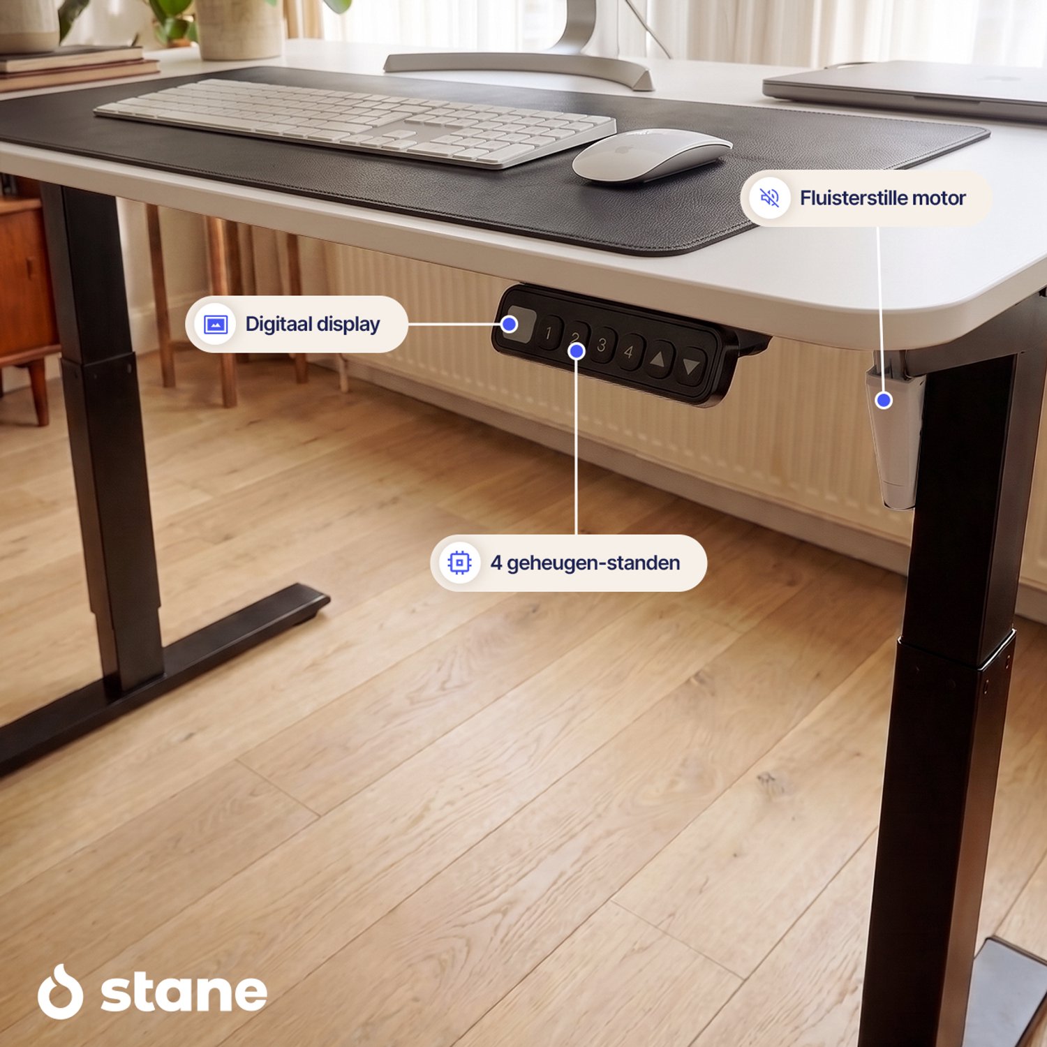 Stane Stane Elektrisch Verstelbaar Zit-Sta Bureau - afbeelding 2