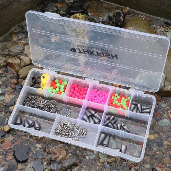 Visset: Texas & Carolina Rig Looslood, Haken, Kralen & Swivels - 35-389 Stuks — afbeelding 2