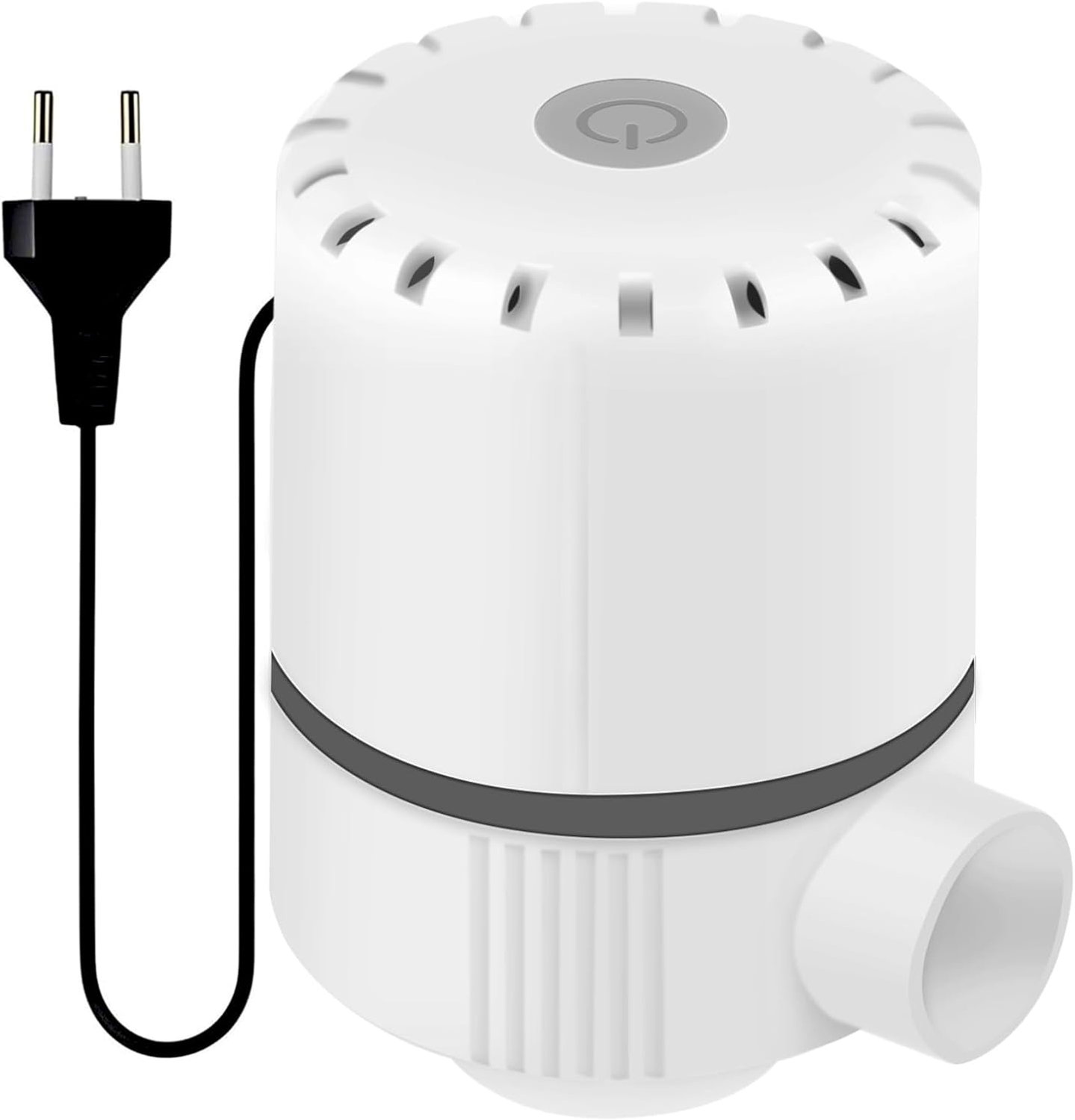 Elektrische vacuümpomp, 2-in-1, 30 W/4000 Pa, draagbare luchtpomp voor luchtmatrassen en reiszakken, zuigvermogen 250 l/min, luchtbedden, camping en kleding