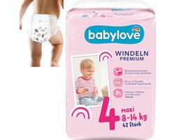 babylove Premium Maat 4 Maxi Luiers (7-18 kg) - 42 stuks
