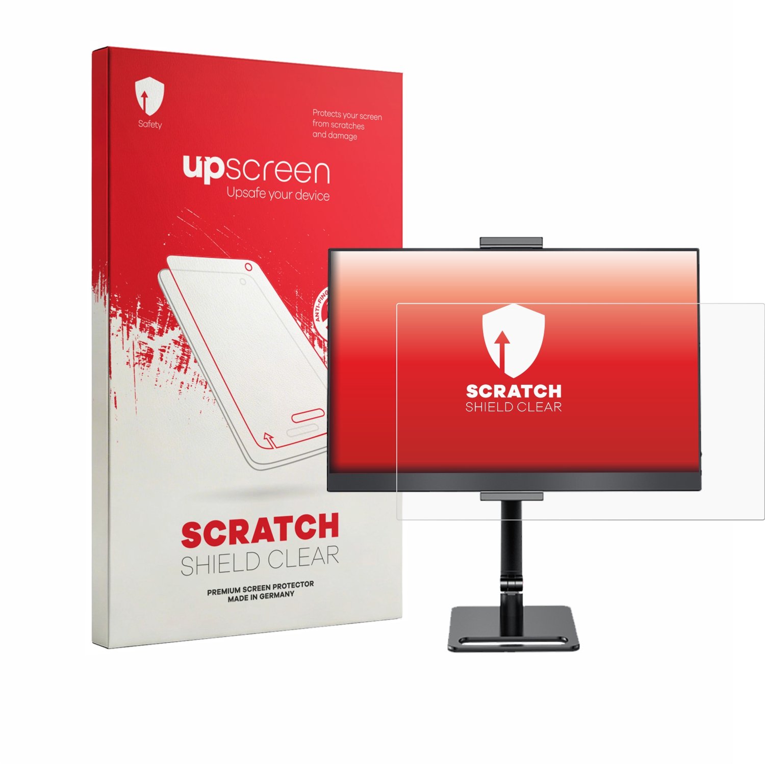 upscreen - Screenprotector voor MAGICRAVEN B0F2HM2B6F 15.6" 16:9 - Folie Beschermfolie transparant