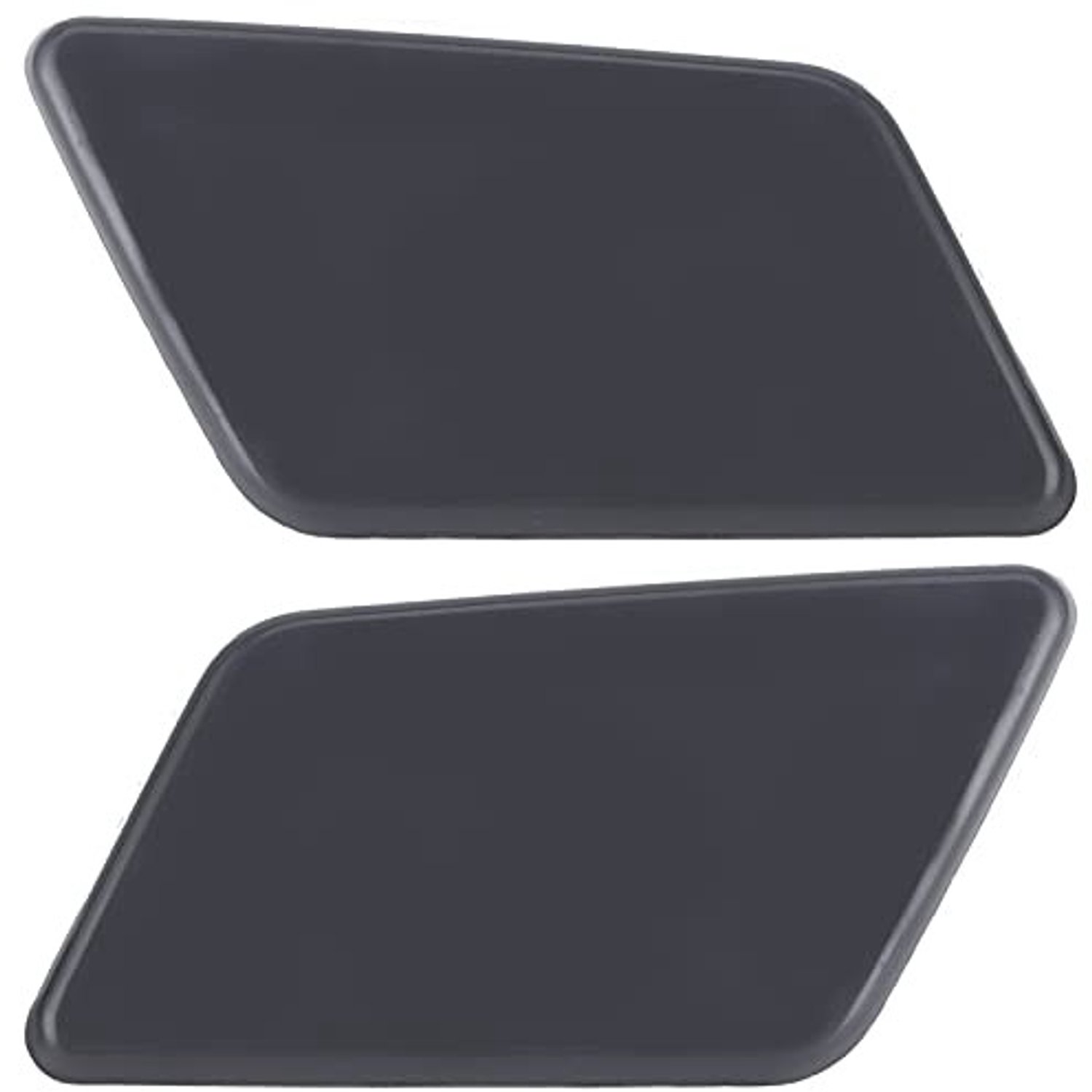 Koplampsproeiers Cover - 2 Stuks - Auto Voorbumper - ABS - OE 51112993585/51112993586 - Geschikt voor X1 E84 2009-2012 - Koplampsproeierafdekking