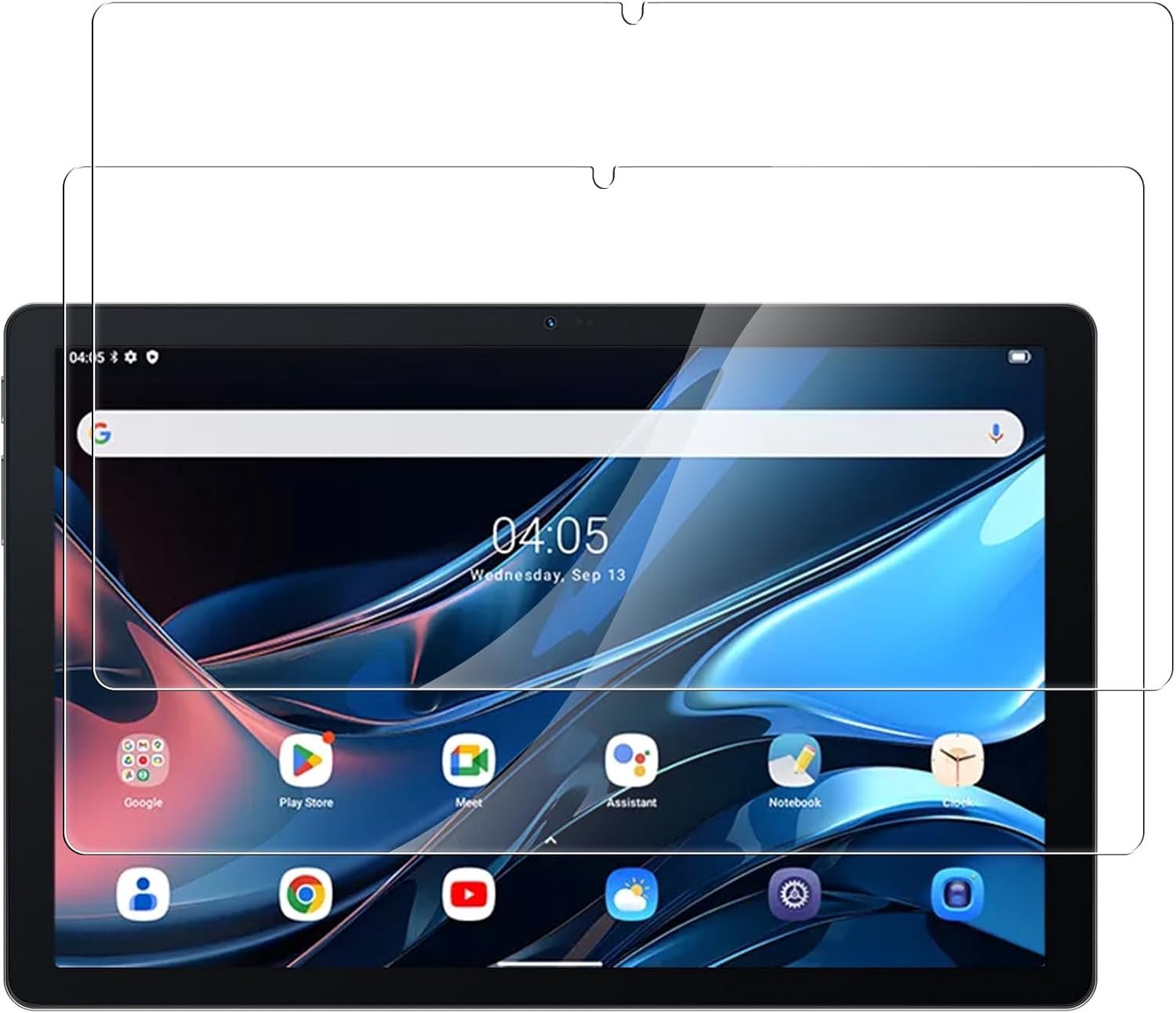 2 stuks displaybeschermfolie compatibel met Blackview Tab 10 10.1 HD Ultra transparant / krasbestendig / hardheid 9H / duurzaam gehard glas compatibel met Blackview Tab 13/12/9/8