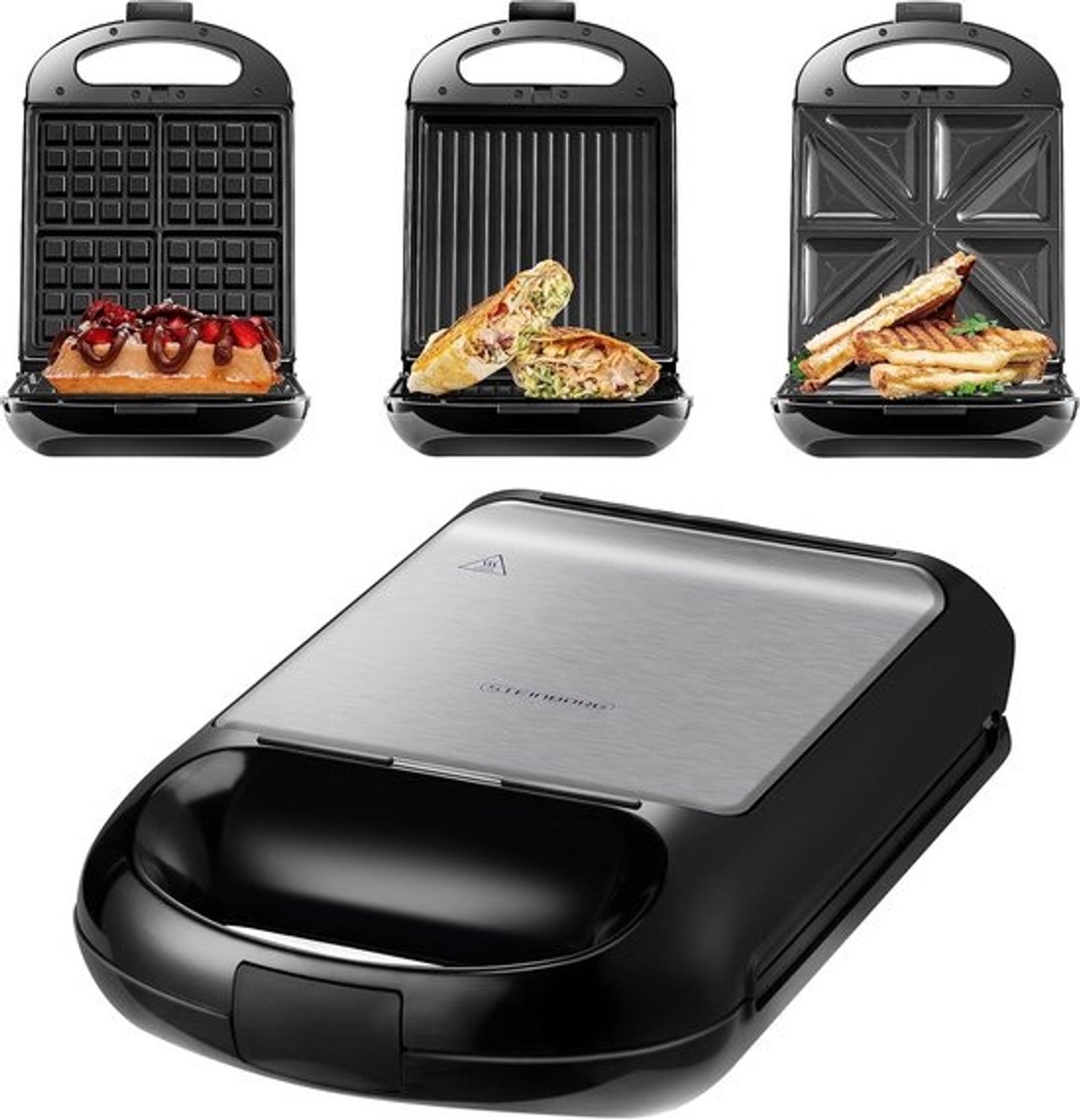Contactgrill - Tostiapparaat - Tosti-ijzers - Paninigrill - Bakken