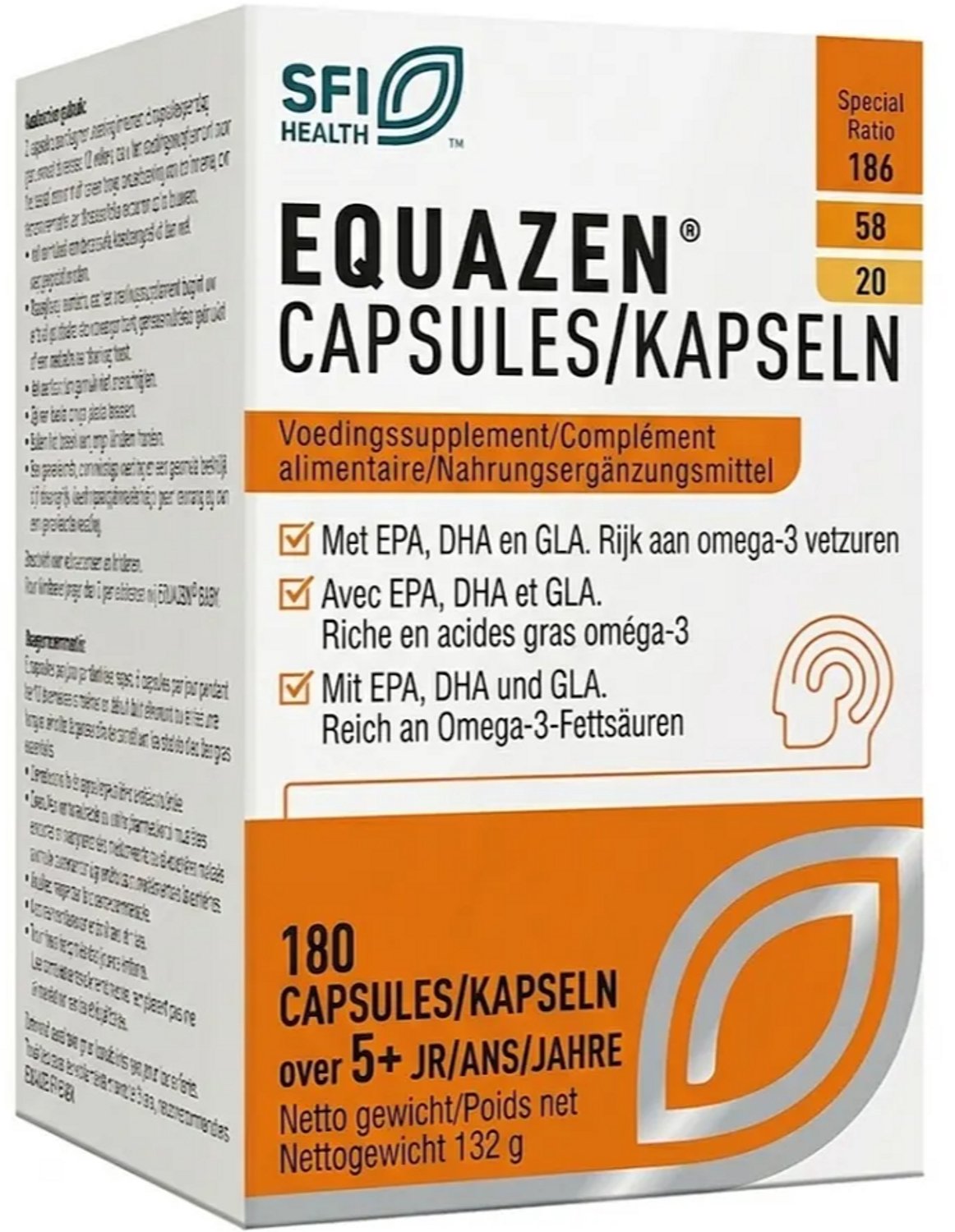 SFI Health - Equazen capsules - 180 softgels