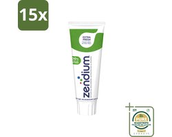 15 x Zendium - Extra Fresh - Tandpasta - Natuurlijke Enzymen - 75 ml - Wasstrips - Tandpasta - Enzymen - Natuurlijke Bescherming - Mondgezondheid - Fluoride