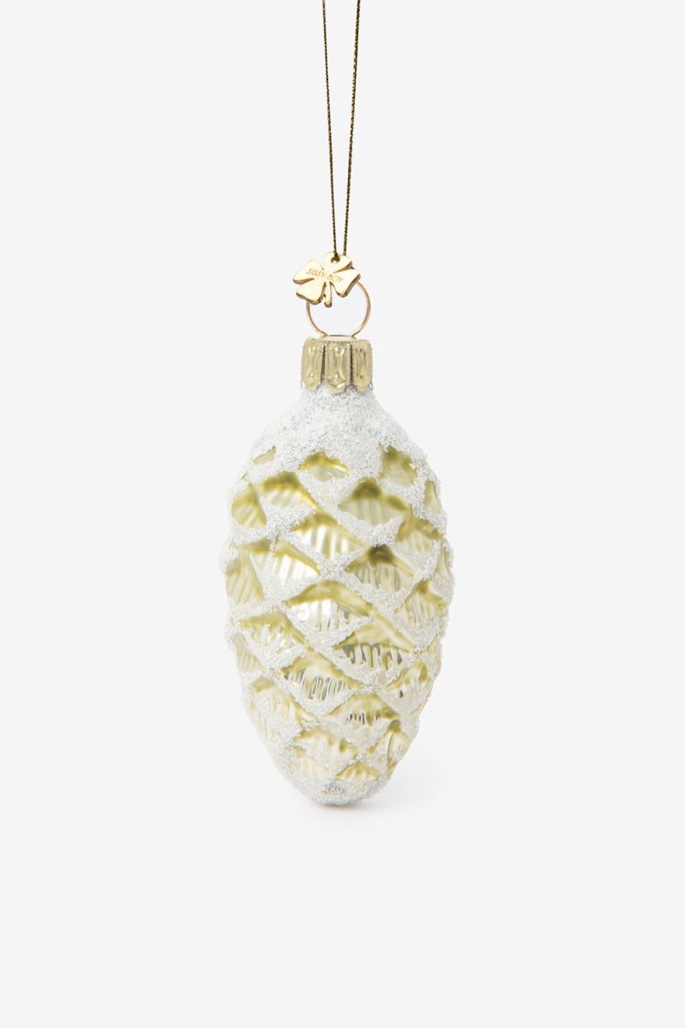 Sissy-Boy kerst ornament dennenappel groen