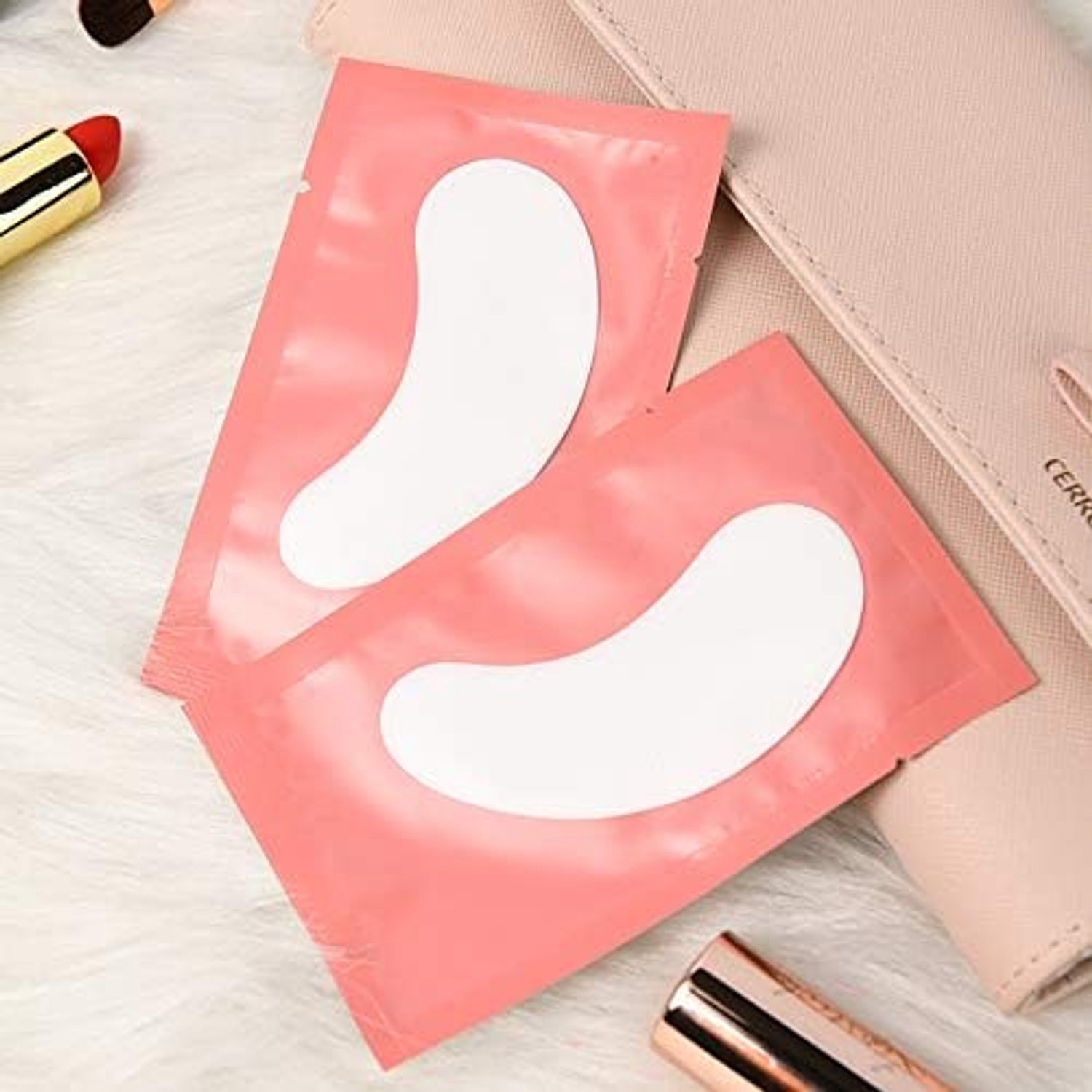 100 paar Oogpads voor Wimperverlenging Wimperverlengpads Wimperpads Ooggelpads voor Wimperextensions Gel-oogpads voor Verlenging