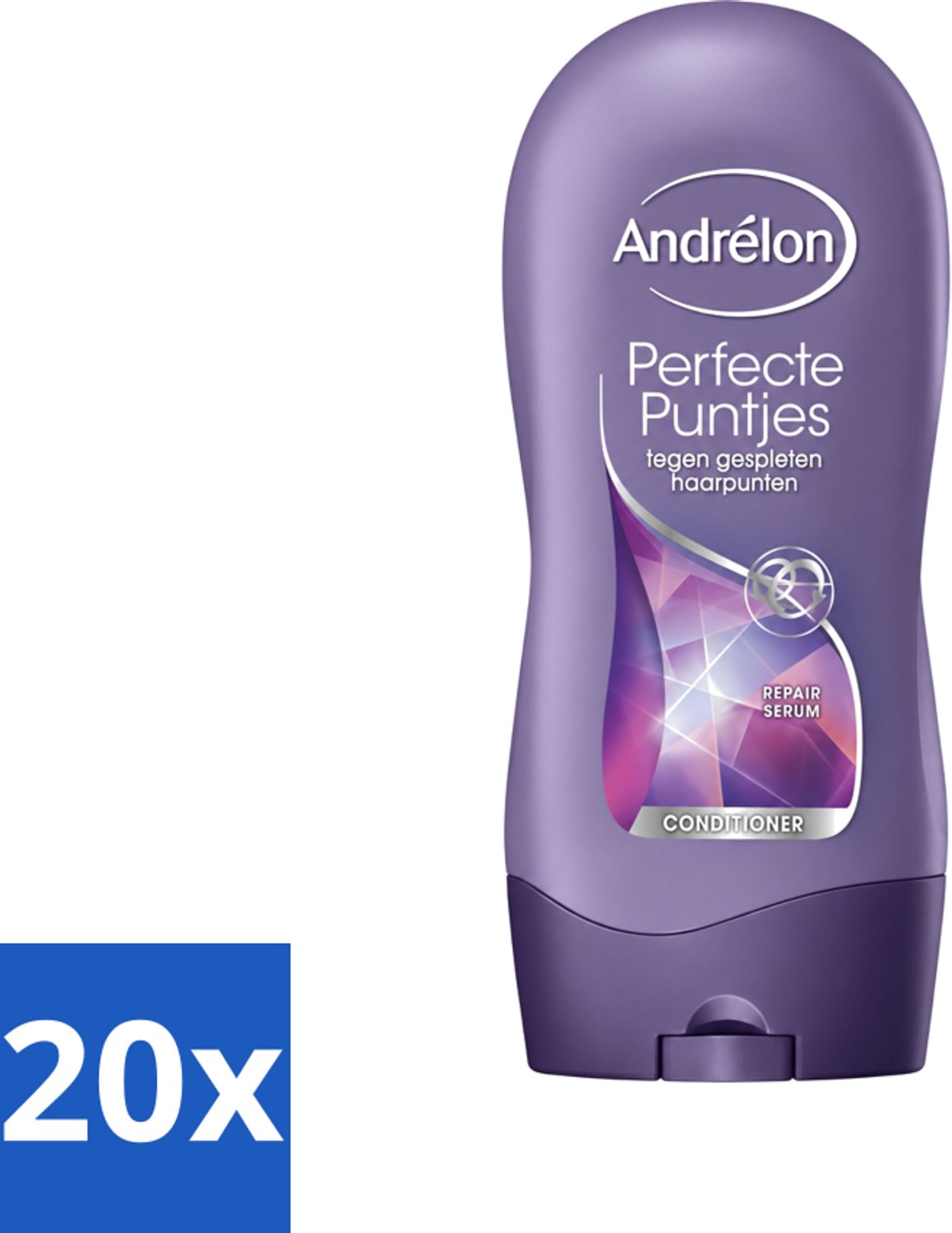 20 x Andrélon - Perfecte Puntjes - Conditioner - Tegen Gespleten Haarpunten - 300 ml - Voordeelverpakking - 20 stuks