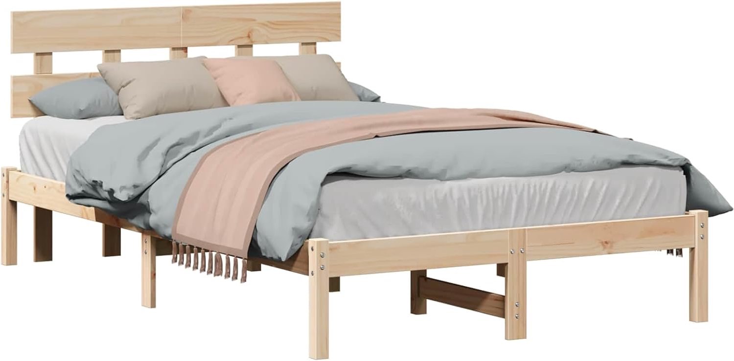 Grenenhout Strak modern model 135 x 190 cm Bruin