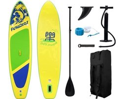 SUP Board Enige Uitvoering - Opblaasbaar Compleet Paddle Board - 13 Kg Gewicht - Stand Up Paddle - SUP Surfplank