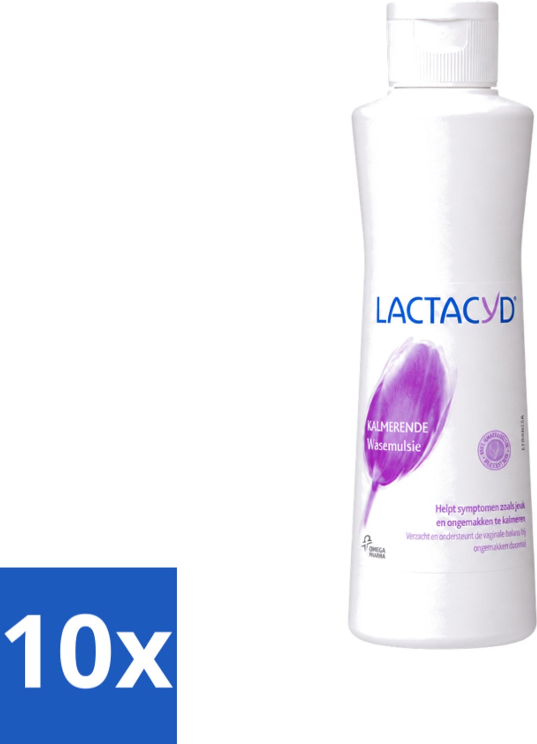 10 x Lactacyd – Kalmerend – Verzachtend – 250 ml - Voordeelverpakking - 10 stuks