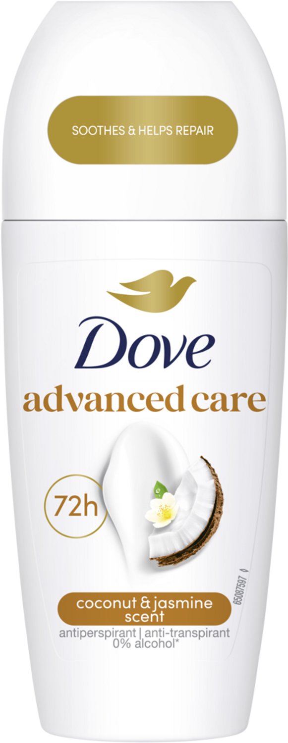 Dove Advanced Care Anti-Transpirant Deodorant Roller Coconut & Jasmine 50 ml