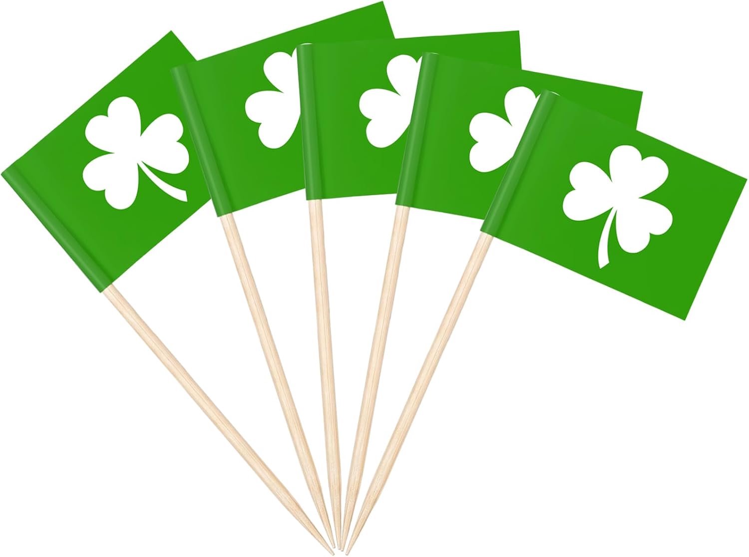 100 Stk. Tandenstokers, 48 Designs voor Taart, Cupcakes & Buffet