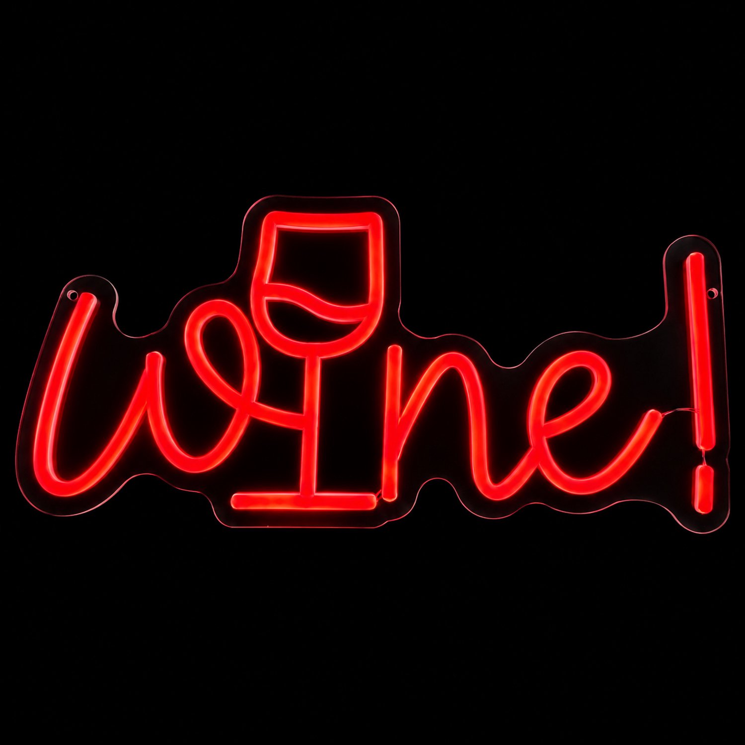 Neon Lamp - Wine - Wijn - Dimbaar - Incl. Ophangmateriaal - Neon Sign - LED Lamp - Verlichting - Wandlamp