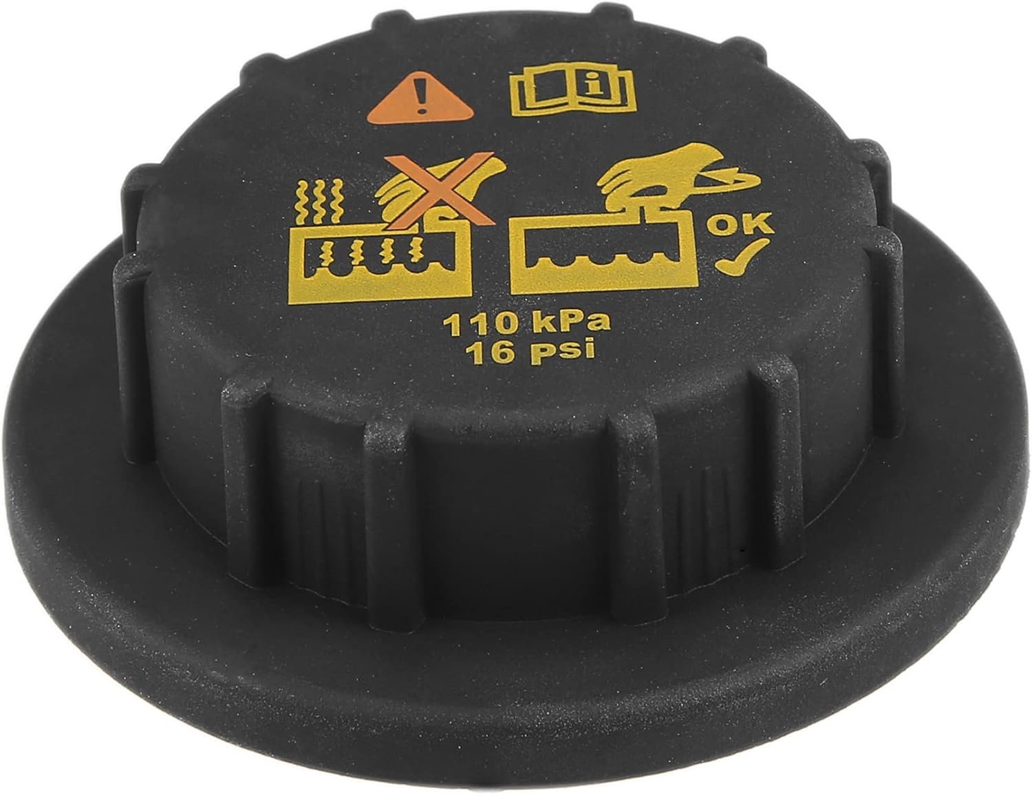 Koelvloeistofreservoirdop - Zwart - Voor Ford Flex, F-250, F-350, F-150 en Fusion - 1 stuk ServiceTopper - ServiceTopper