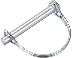 vergrendeling pen 8 mm x 65 mm - verzetstaal - snelle sluiting - ideaal voor aanhanger en tuin Vemera - Vemera