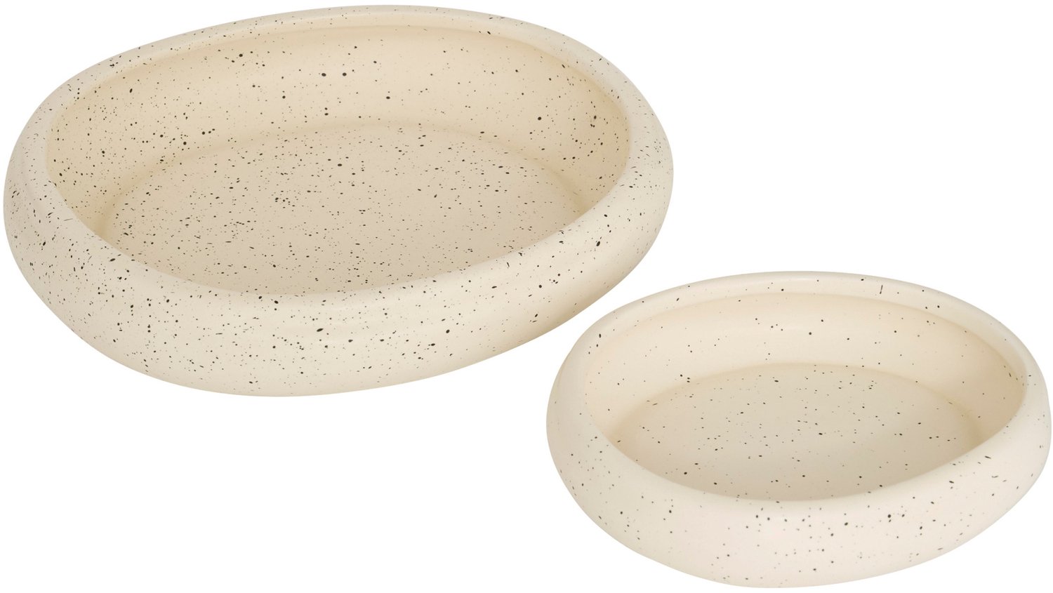 Atmosphera - Decoratieve keramische schalen WONJA, 2 stuks