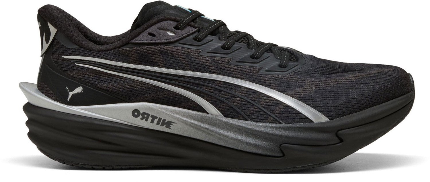 Puma Deviate NITRO 4 Brightstride – Heren Zilver