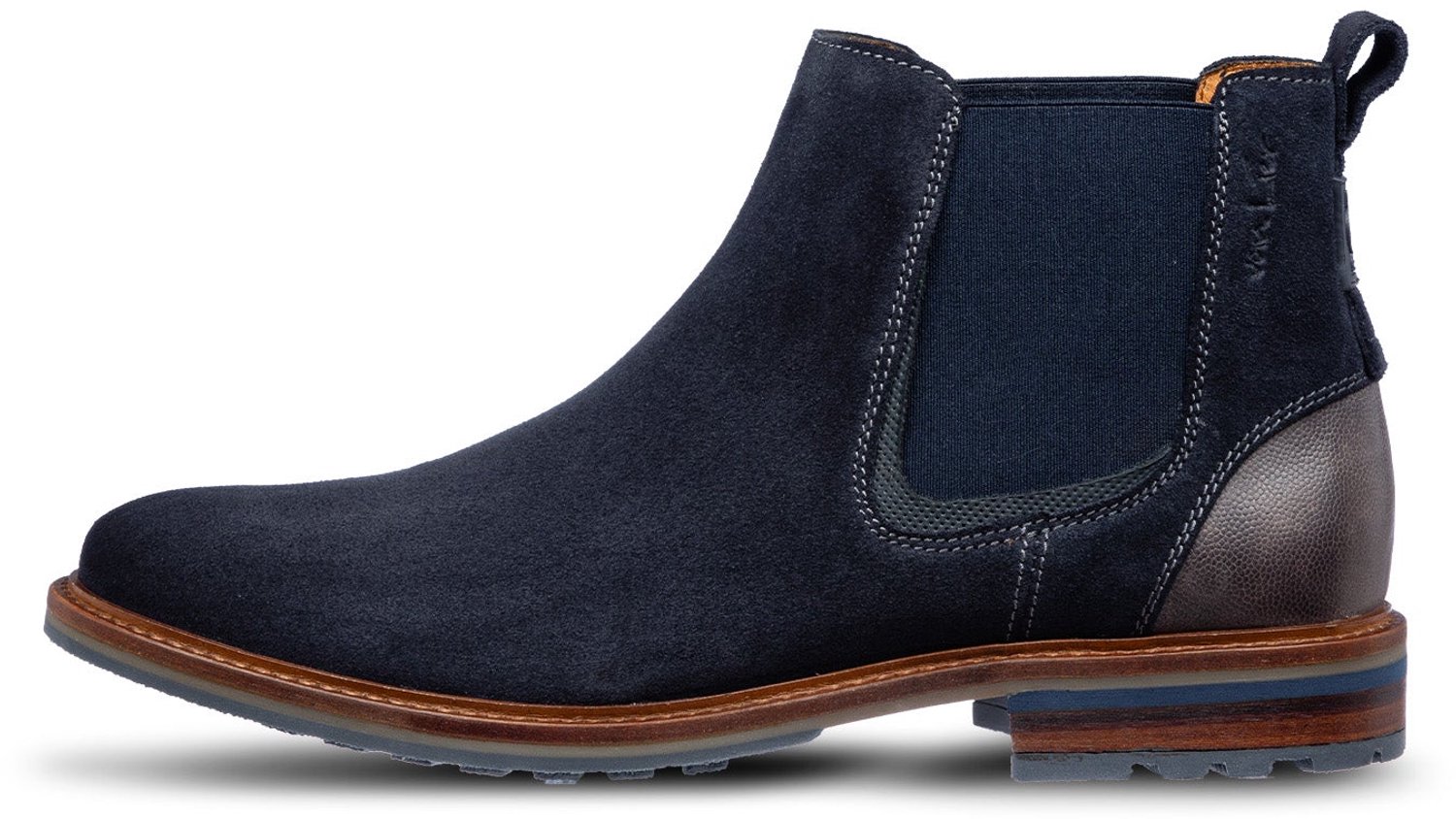 VANLIER - Heren Schoenen Monti - Blauw - Maat 42