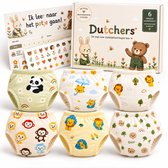 Dutchers.® Oefenbroekjes Zindelijkheid - Inclusief Beloningsposter - Vrij van Schadelijke Stoffen - GEEN luier - Helpt écht bij zindelijk worden - Potjestraining - 6 Stuks - Dieren Prints - Zindelijkheidstraining - 12 tot 17 KG - 2,5 tot 5 Jaar