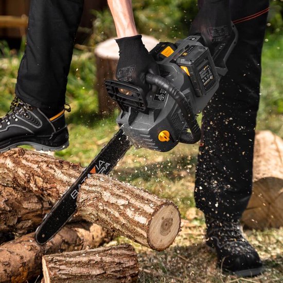 Batavia 36V (2 x 18V) Brushless Accu Kettingzaag 18'' Incl. 2x 4.0Ah Accu & Snellader — afbeelding 5