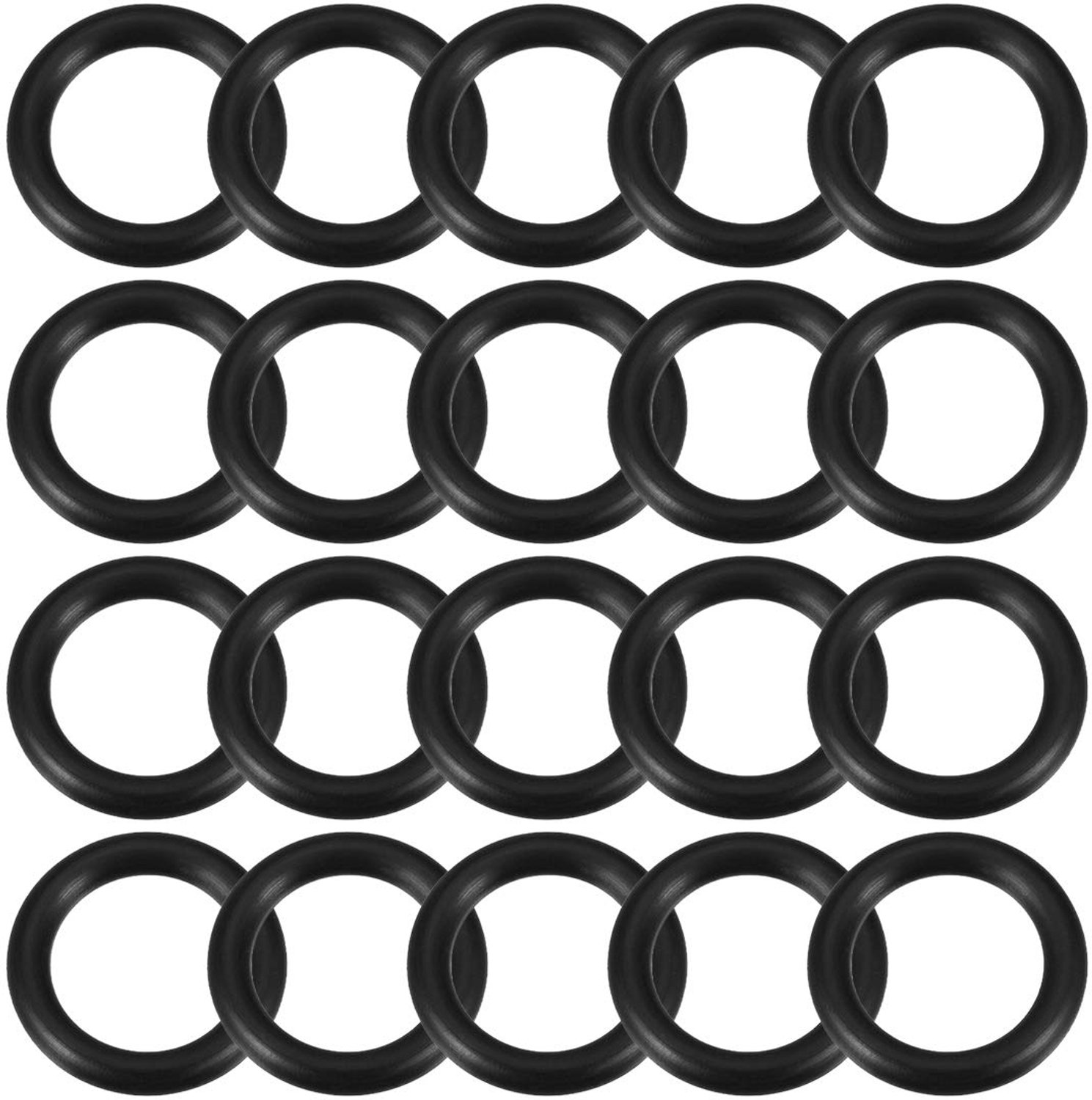 Nitril rubberen afdichtingen 20 mm - buitendiameter 13 mm - 3,5 mm breedte - ideaal voor hogedrukreinigers - ServiceTopper