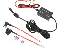 Dash Cam Hardwire Kit 3,2 m - 12V-30V Harde Bedradingskit - Veilige werking - Geschikt voor Dashboardcamera - Vemera
