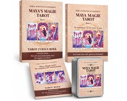 Maya Magie Tarot Complete Set – 3 Cursusboeken (Basis, omgekeerd, zielsmissie en 78 Tarotkaarten- Nederlands