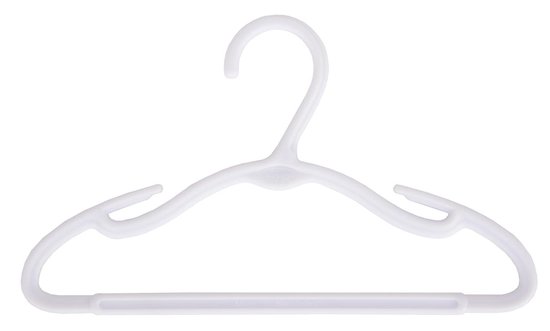 Playgro Baby Clothes Hangers 10 Pack - White