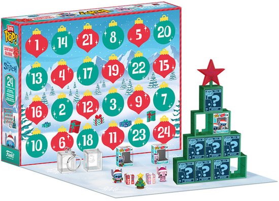 Lilo & Stitch Disney Stitch - Bitty Pop! Adventskalender Unisex Funko Pop! - Neutraal - Standard