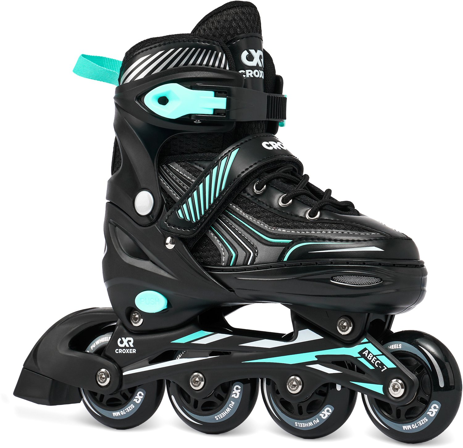 Verstelbare rolschaatsen Optima 39-42 Zwart