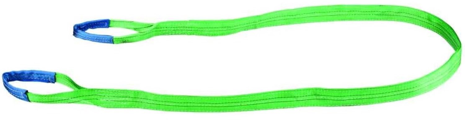 Hijsband - Rood - 3 m - Polyester met Ronde Lus - Voor Kraanwerkzaamheden