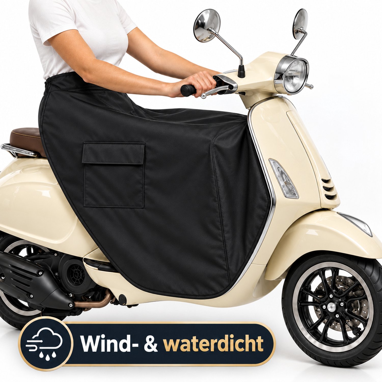 Solud® Scooter Beenkleed - Beenkleed scooter - Universeel Beenkleed - Beenkleden geschikt voor alle scooters - Beenwarmer winddicht- Scootmobiel beenkleed waterdicht - Scooter deken