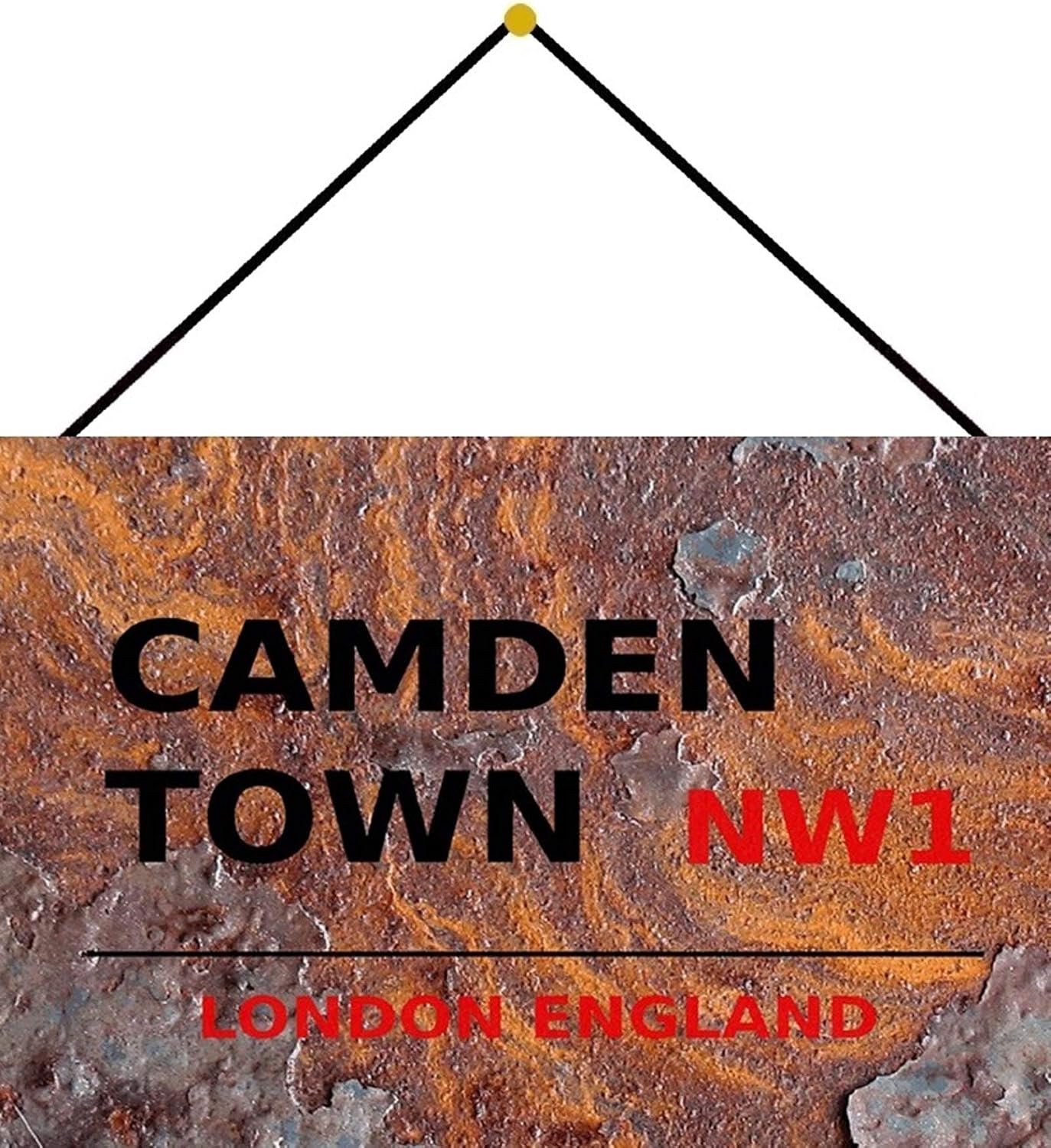 Wegbord 30 x 20 cm - Blechemma - Camden Town Londen - Decoratie voor thuis - Vemera