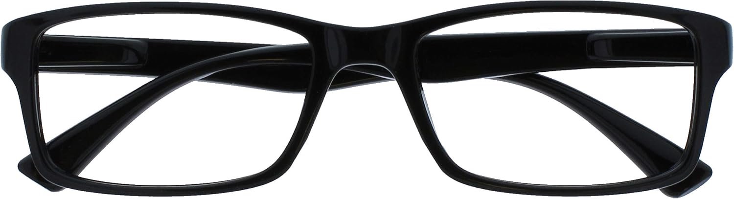Afstandsbril - Unisex - Zwart - Stevig frame met hoogwaardige scharnieren - m-winkel