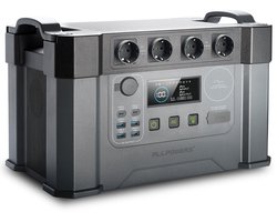 ALLPOWERS Draagbare Powerstation 1451,6Wh – 2400W Continu Vermogen – 4000W Piekvermogen – UPS Noodstroomvoorziening – Bluetooth App – MPPT Zonne-ingang 650W – Solar Generator voor Thuis, Camping en Camper