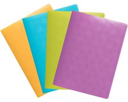 showmap A5 30 hoezen 4 willekeurige kleuren