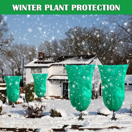 Winterbescherming voor planten, 60x80 cm, 2 stuks — afbeelding 5