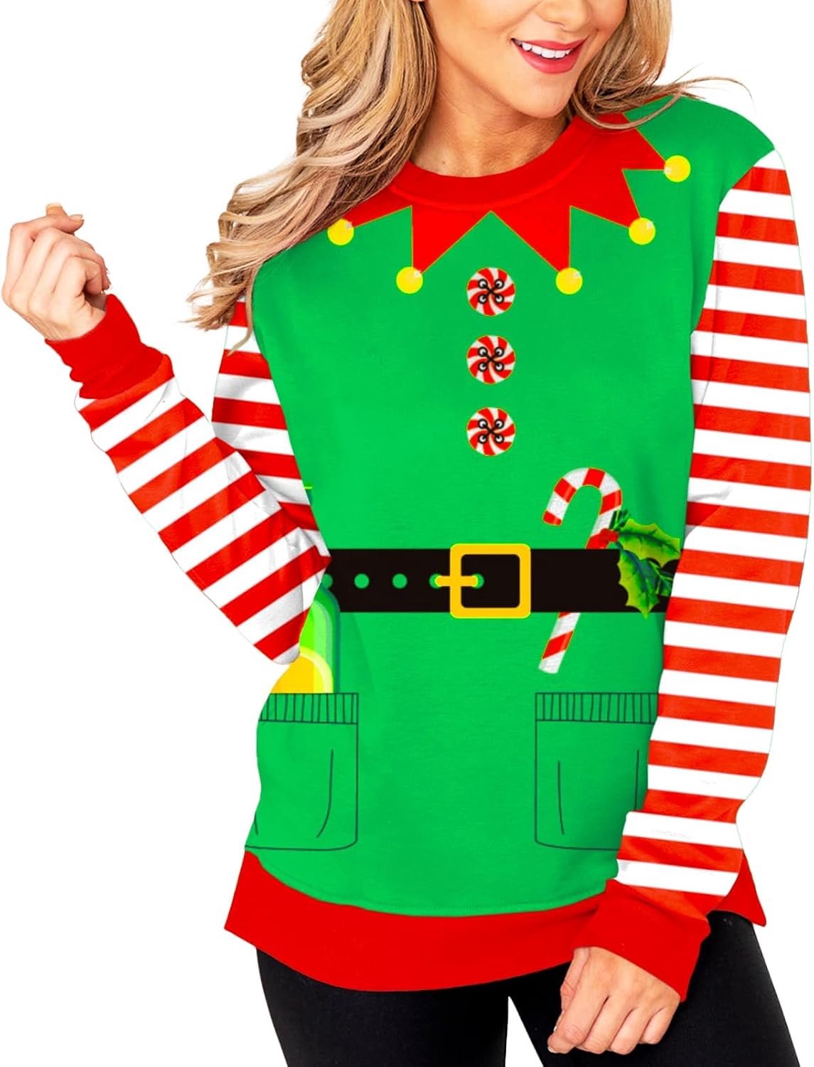 Vrolijke kersttrui